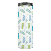 Flip Flop Pattern Thermosbeker (Achterkant)