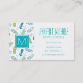 Flip Flop Pattern Visitekaartje (Voorkant)