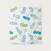 Flip Flop Pattern Wandkleed (Voorkant)