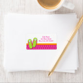 Flip Flop Pool Party retour adreslabels Etiket (Insitu)