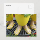 Flip Flop Pot Briefkaart (Voorkant / Achterkant)