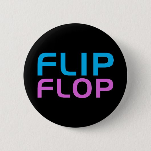 Flip Flop Ronde Button 5,7 Cm (Voorkant)