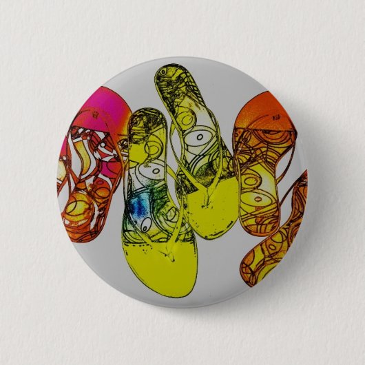 Flip Flop Ronde Button 5,7 Cm (Voorkant)