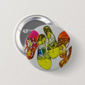 Flip Flop Ronde Button 5,7 Cm (Voorkant /achterkant)
