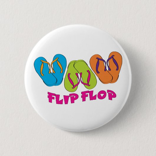 Flip Flop Ronde Button 5,7 Cm (Voorkant)