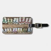 Flip Flop Sandles Bagagelabel (Voorkant horizontaal)