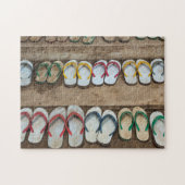 Flip Flop Sandles Legpuzzel (Horizontaal)