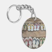 Flip Flop Sandles Sleutelhanger (Voorkant Links)