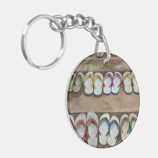 Flip Flop Sandles Sleutelhanger (Voorkant Links)