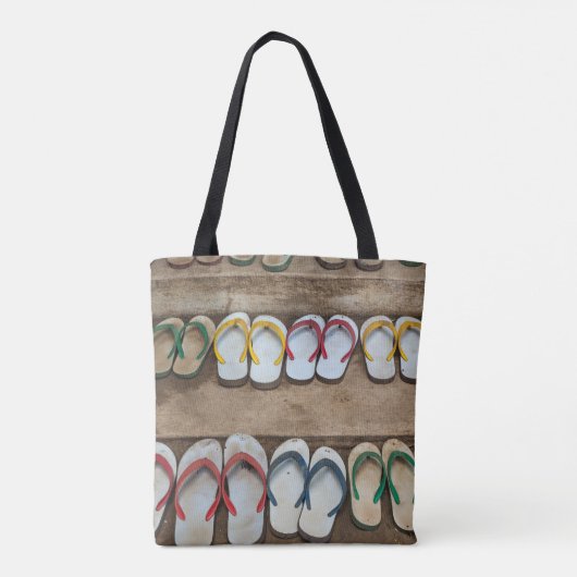 Flip Flop Sandles Tote Bag (Achterkant)