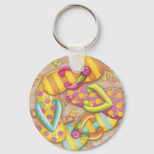 FLIP FLOP SLEUTELHANGER (Voorkant)