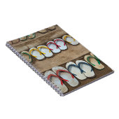 Flip Flop Slippers Notitieboek (Rechterzijde)