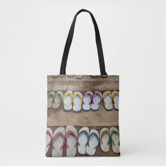Flip Flop Slippers Tote Bag (Voorkant)