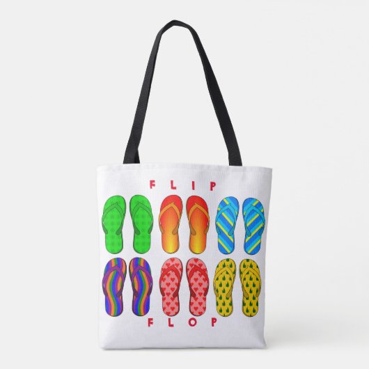 Flip Flop Tote Bag (Achterkant)
