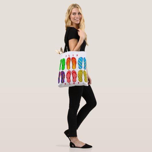 Flip Flop Tote Bag (Op model)