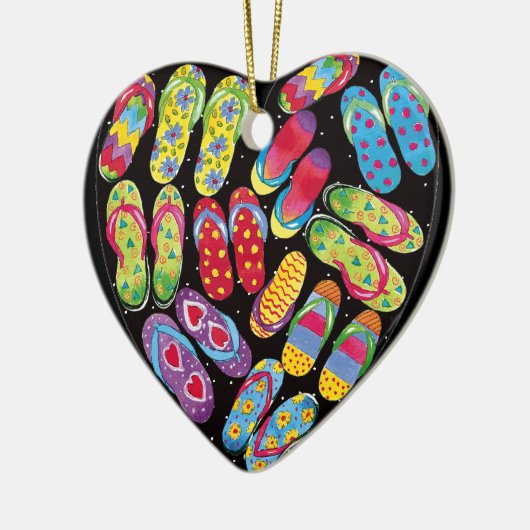 Flip-flop-versiering Keramisch Ornament (Links)