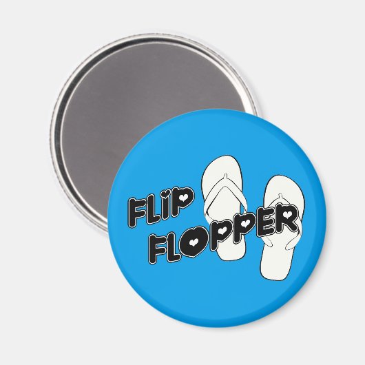Flip Floper Magneet (Voorkant / Achterkant)