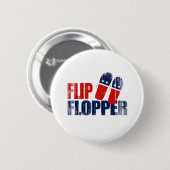Flip Flopper Romney.png Ronde Button 5,7 Cm (Voorkant /achterkant)