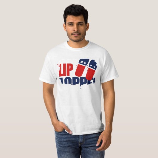 Flip Flopper Romney T-shirt (Voorkant volledig)