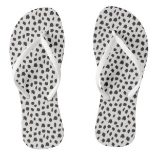 Flip Flops - Animal Print Pattern