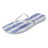 Flip Flops - Blue Stripe Pattern (Schuin)