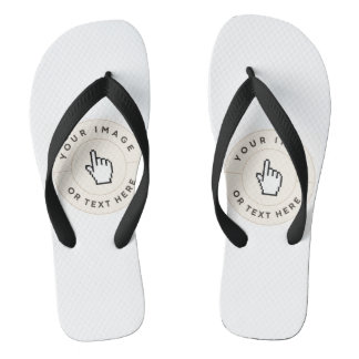 Flip Flops Brede Banden - Maatwerk (afbeelding/tek