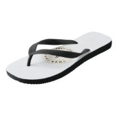 Flip Flops Brede Banden - Maatwerk (afbeelding/tek (Schuin)