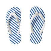 Flip Flops Children - Blue Stripe Pattern (Voetbed)