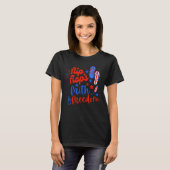 Flip Flops Faith And Freedom Fireworks 4th Of July T-shirt (Voorkant volledig)