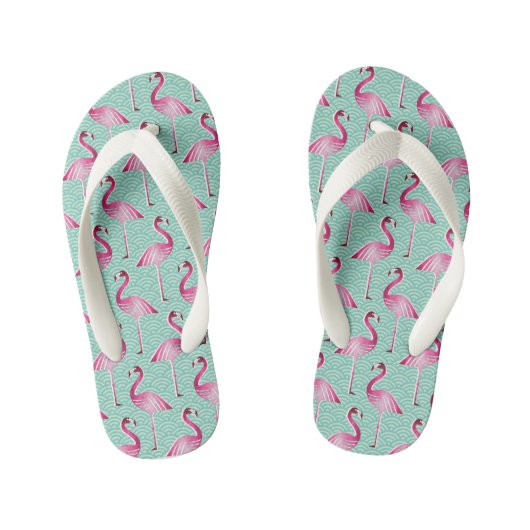 Flip Flops, Kids/Flamingos Kinder Teenslippers (Voetbed)