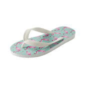 Flip Flops, Kids/Flamingos Kinder Teenslippers (Schuin)