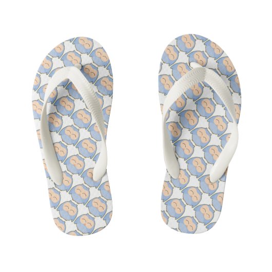 Flip Flops, Kinderen/Uilen Kinder Teenslippers (Voetbed)