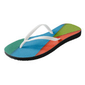 Flip Flops Kleurrijke Driehoeken (Schuin)