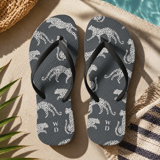 Flip Flops | Luipaardprint Strandsandalen