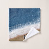 Flip Flops op het Strand Zand Bad Handdoek (Wasdoekje)