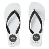 Flip Flops Paar Fun in Life  (Voetbed)