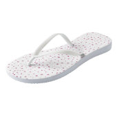 Flip Flops - Pink Dots Pattern (Schuin)
