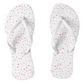 Flip Flops - Pink Dots Pattern (Voetbed)