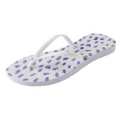 Flip Flops - Purple Pattern (Schuin)