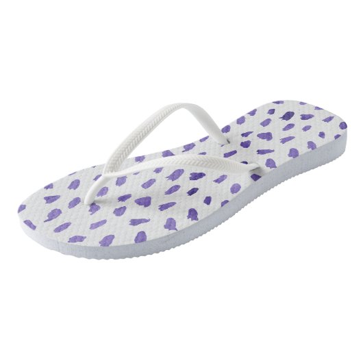 Flip Flops - Purple Pattern (Schuin)