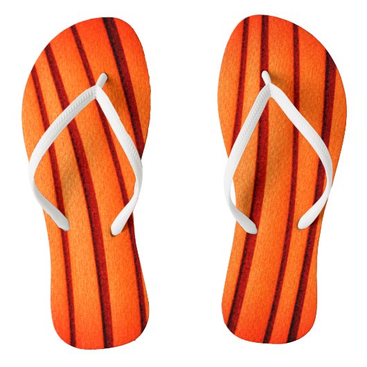 Flip Flops Verbrand Rustiek Oranje (Voetbed)