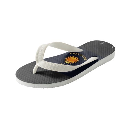 Flip Flops with Sol Brillo Sola Logo | Inspiration (Schuin)