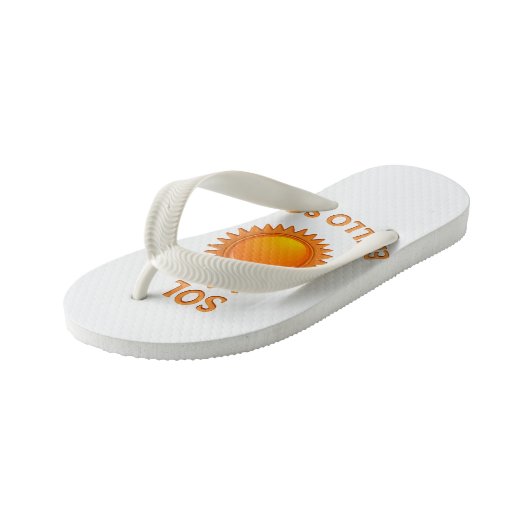Flip Flops with Sol Brillo Sola Logo | Inspiration (Schuin)