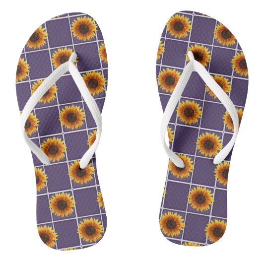 Flip Flops Zonnebloem (Voetbed)