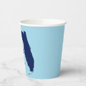 Flip Florida Blue voor 2024 Papieren Bekers (Links)