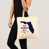 Flip Florida Blue voor 2024 Tote Bag (Voorkant (product))