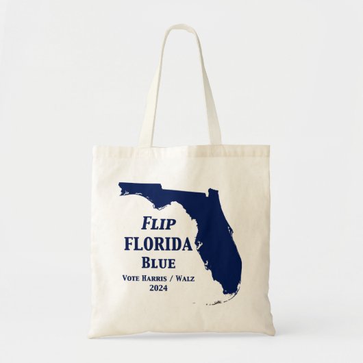 Flip Florida Blue voor 2024 Tote Bag (Voorkant)