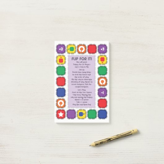Flip for IT Desk Game Post-it® Notes (Op bureau)
