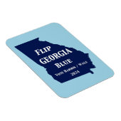 Flip Georgia Blue voor 2024 Magneet (Rechterzijde)
