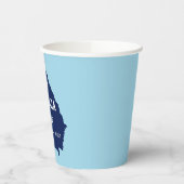 Flip Georgia Blue voor 2024 Papieren Bekers (Links)